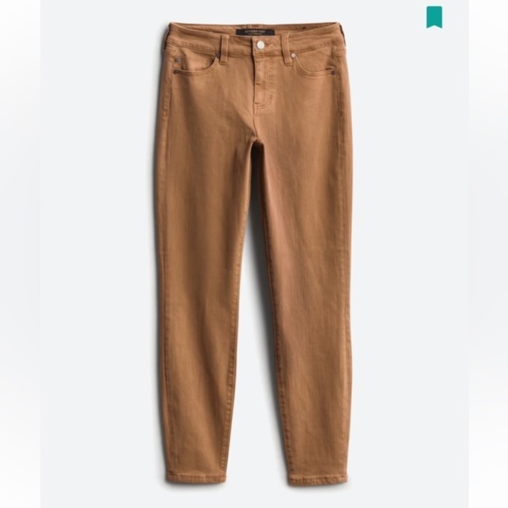 Liverpool Abby Brown Skinny Jeans Women’s 12P. Smoke and pet‎ free home